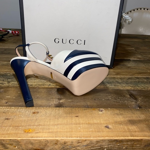 Gucci Angel Platform Spiked Sandals - Picture 4 of 8